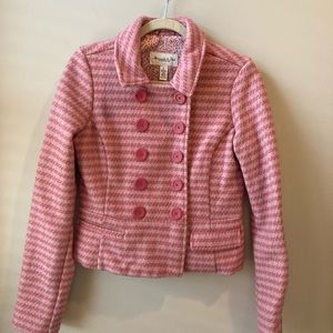 Abercrombie & Fitch pink plaid jacket